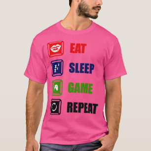 Camiseta Repetir jogo de sono 1