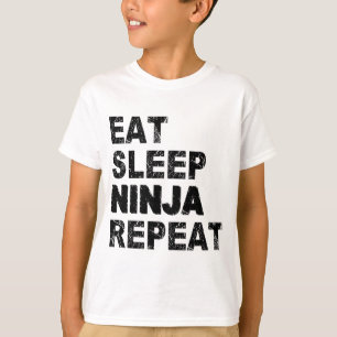 Camiseta Repetir Ninja de Repouso