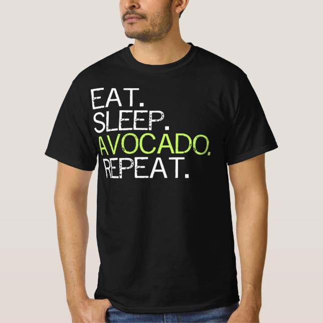 Camiseta Repetir o Avocado do Sono (Frente)