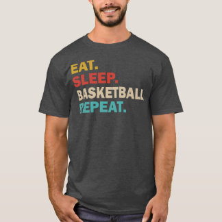 Camiseta Repetir o Basquete de Sono