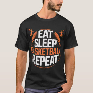 Camiseta Repetir o Basquete de Sono
