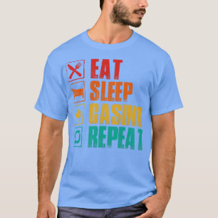 Camiseta Repetir o cassino de repouso