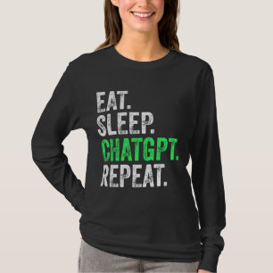 Camiseta Repetir o Chatgpt de Suspensão