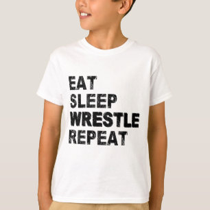 Camiseta Repetir o descanso de repouso