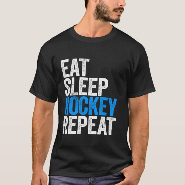 Camiseta Repetir o Hóquei no Sono (Frente)