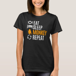 Camiseta Repetir o Macaco do Sono
