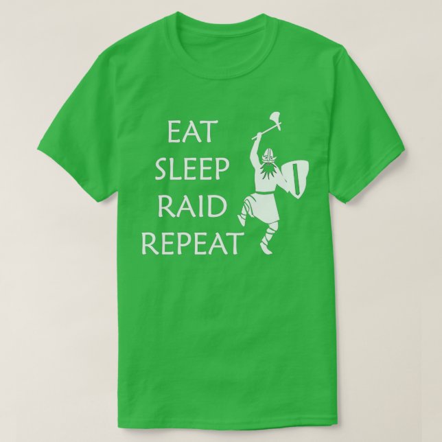 Camiseta Repetir o Raid de Suspensão (Frente do Design)