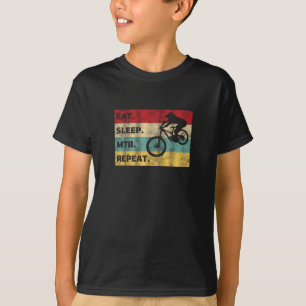 Camiseta Repetir o repouso MTB (Mountain Biking)