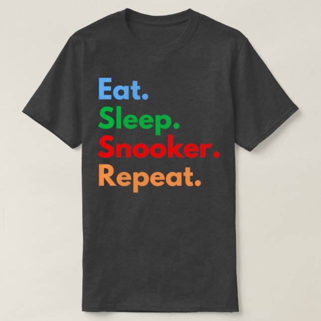 Camiseta Repetir o Snooker Clássico TShirt 2 (Frente do Design)