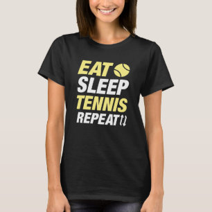 Camiseta Repetir o Tênis de latência