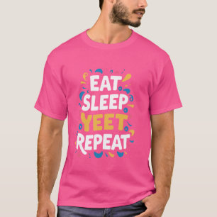 Camiseta Repetir o teste do sono