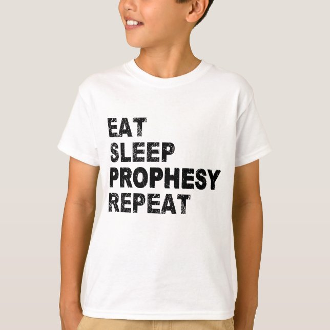 Camiseta Repetir Profesia do Sono (Frente)