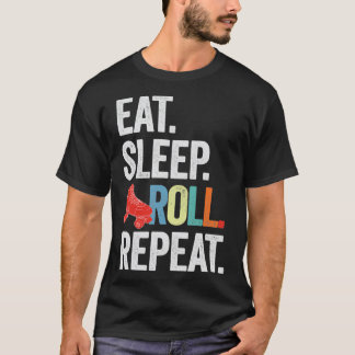 Camiseta repetir ROLL de repouso