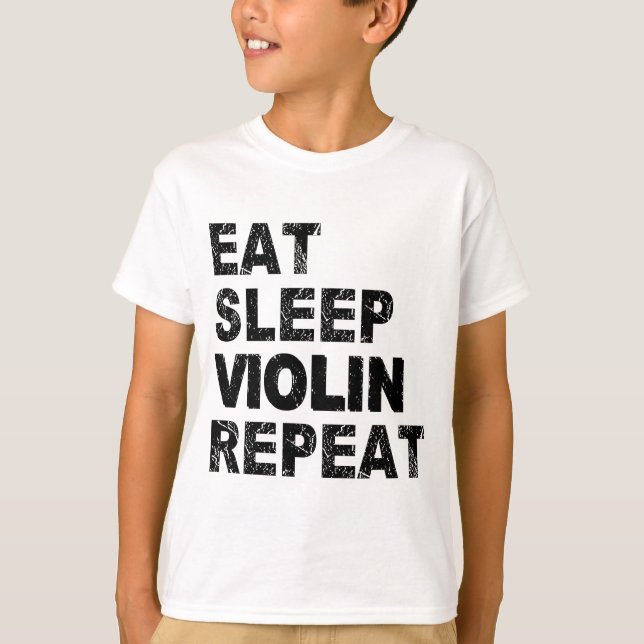 Camiseta Repetir Violino no Sono (Frente)