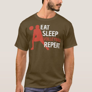 Camiseta Repetir Voleibol do Sono