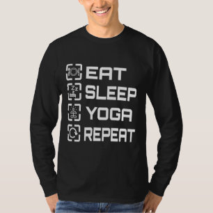 Camiseta Repetir Yoga no Sono