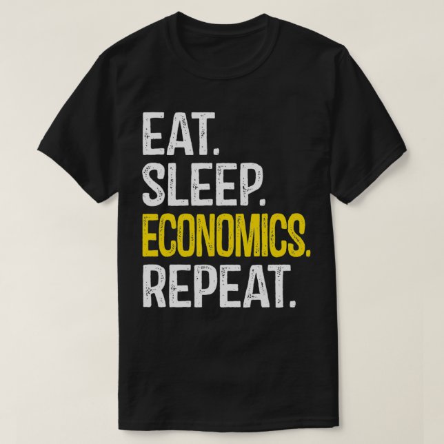 Camiseta Repito: Economistas Economistas (Frente do Design)