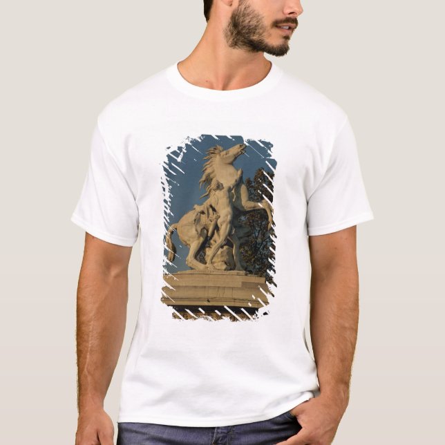 Camiseta Réplica de um do originall de dois "cavalos (Frente)