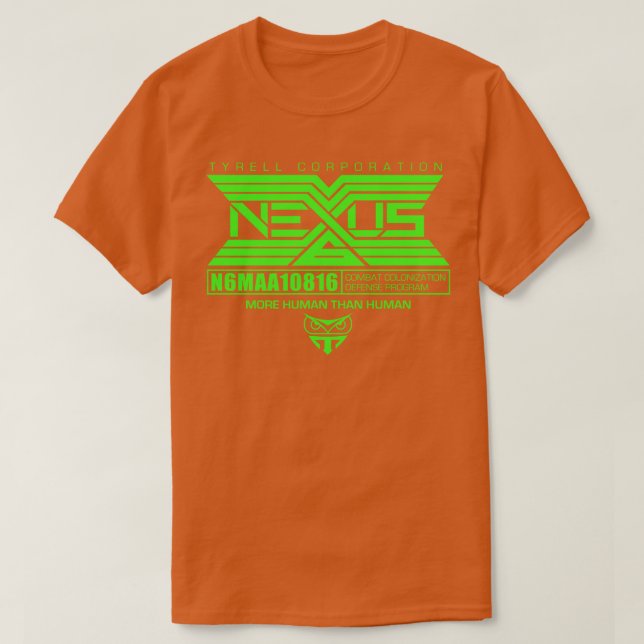 Camiseta Replicadores Nexus 6 (Frente do Design)
