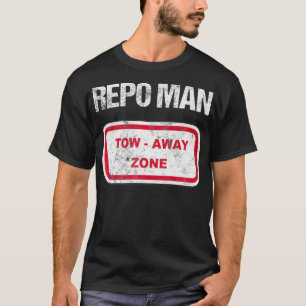Camiseta Repo Man Recovery Tow Caminhão Engraçado Reintegra