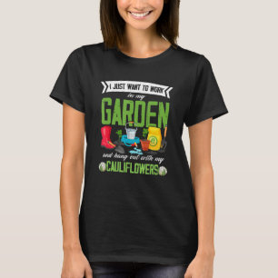 Camiseta Repolho Verde Jardinagem Jardim Jardineiro Planta