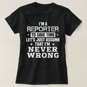 Camiseta Repórter