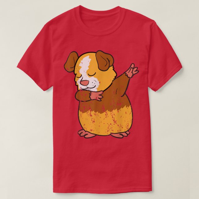 Camiseta Repórter de danças de danças de danças de abbing d (Frente do Design)