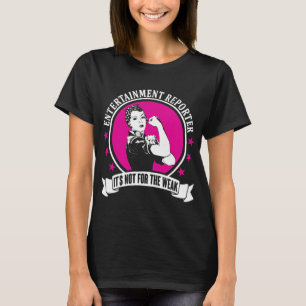 Camiseta Repórter de entretenimento