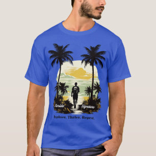 Camiseta Repórter de Thrive do Explorador de Hiperligação d