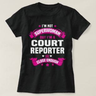 Camiseta Repórter do Tribunal