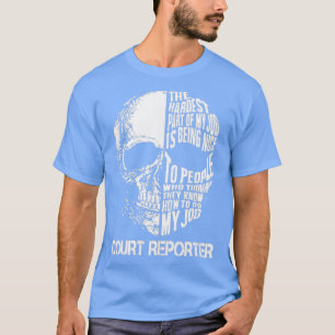 Camiseta Repórter do Tribunal