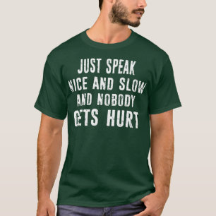 Camiseta Repórter do Tribunal Estenógrafo Typist Gift Speak
