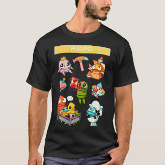 Camiseta Repositório engraçado retrô