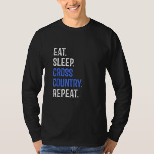 Camiseta Repouse, Atravesse o País Repetindo Execução do Ru