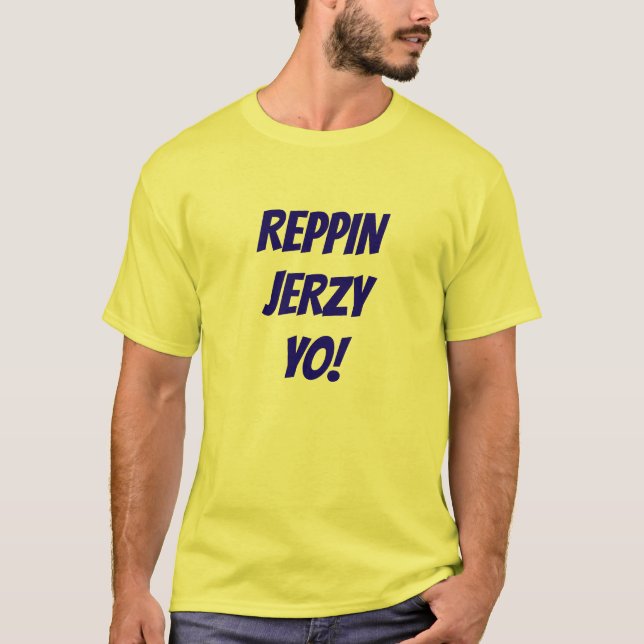 Camiseta Reppin Jerzy Yo Men's T-Shirt (Frente)