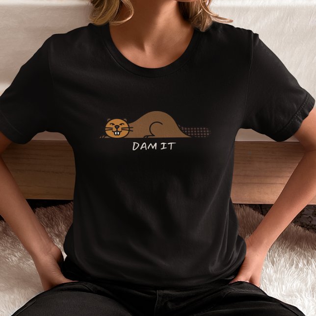 Camiseta Represa de Castor (Criador carregado)