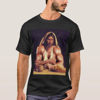 Camiseta Representa Jesus Garota de família ativa