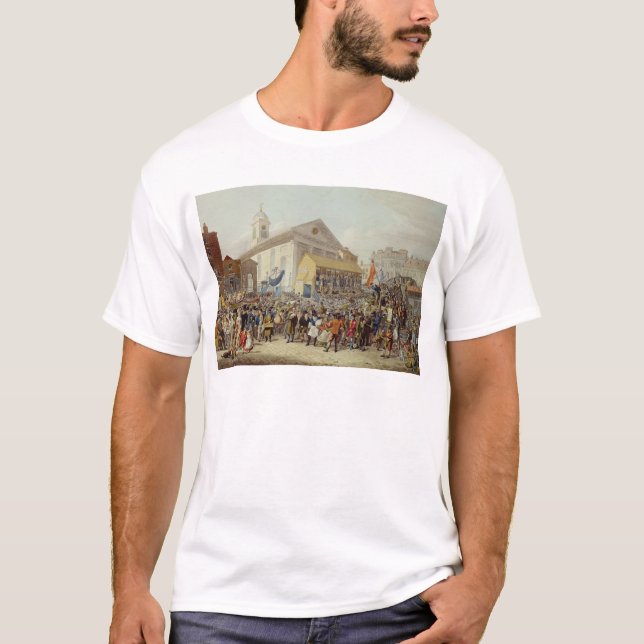 Camiseta Representação da eleição dos membros (Frente)