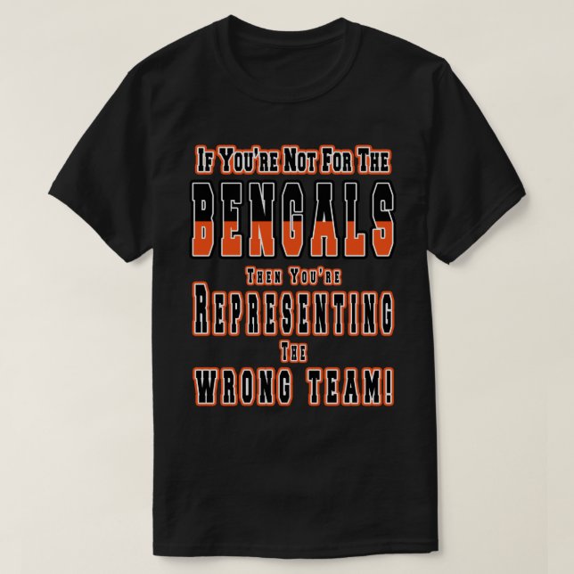 Camiseta Representando Os Bengala (Frente do Design)