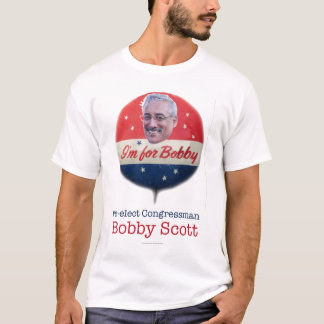Camiseta Representante. Bobby Scott para o congresso