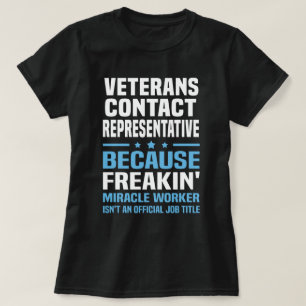 Camiseta Representante de Contato dos Veteranos