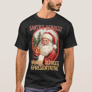 Camiseta Representante de Serviços Financeiros Férias de Na