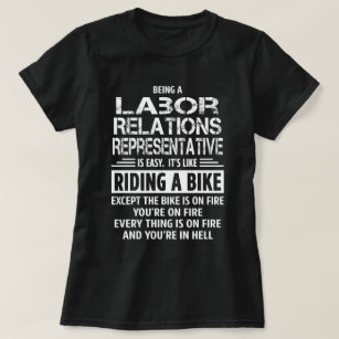 Camiseta Representante para as Relações Laborais