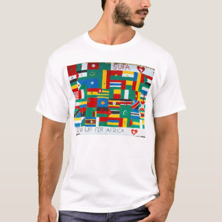 Camiseta Represente acima África