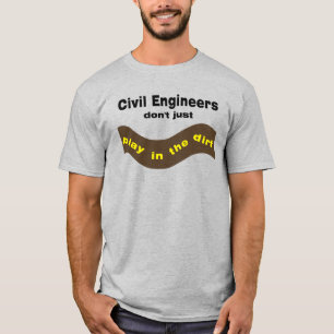 Camiseta Reprodução de Engenheiros Civis