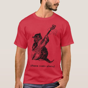 Camiseta Reprodução de Música Coldwave