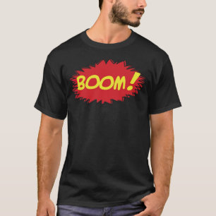 Camiseta Reprodução de rádio de rodeio BOOM