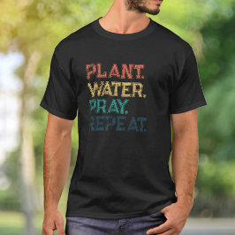 Camiseta Reprodução de Reprodução de Água da Planta