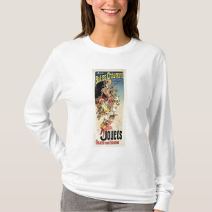 Camiseta Reprodução de um GIF do ano novo de propaganda d