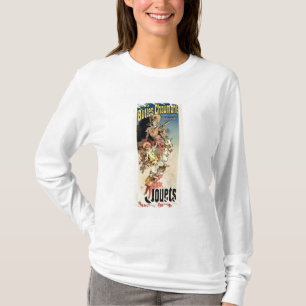 Camiseta Reprodução de um GIF do ano novo de propaganda d